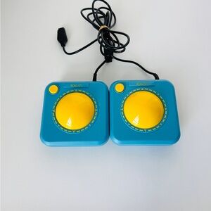 RARE Vintage Roklan Atari Trackball Controller Pair - Tested & Working